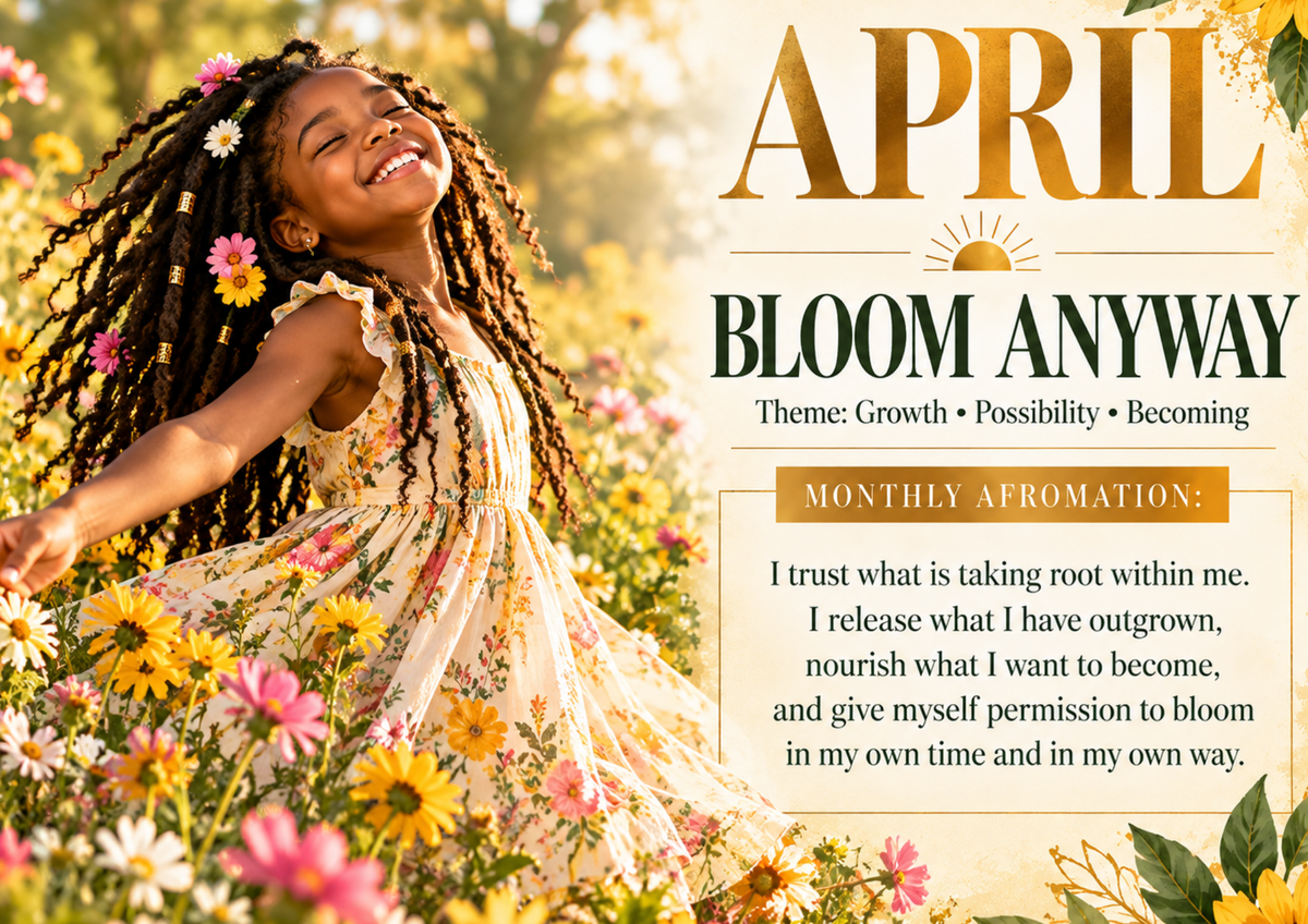 2027 Rooted In Us: 12 Afromations for Rest, Power & Purpose