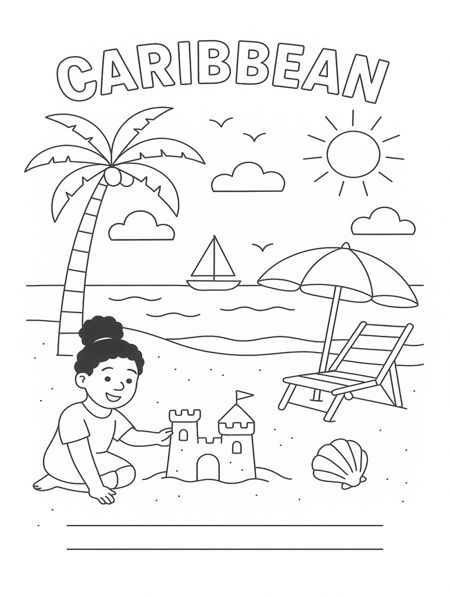 FREE Caribbean Heritage Coloring Pages