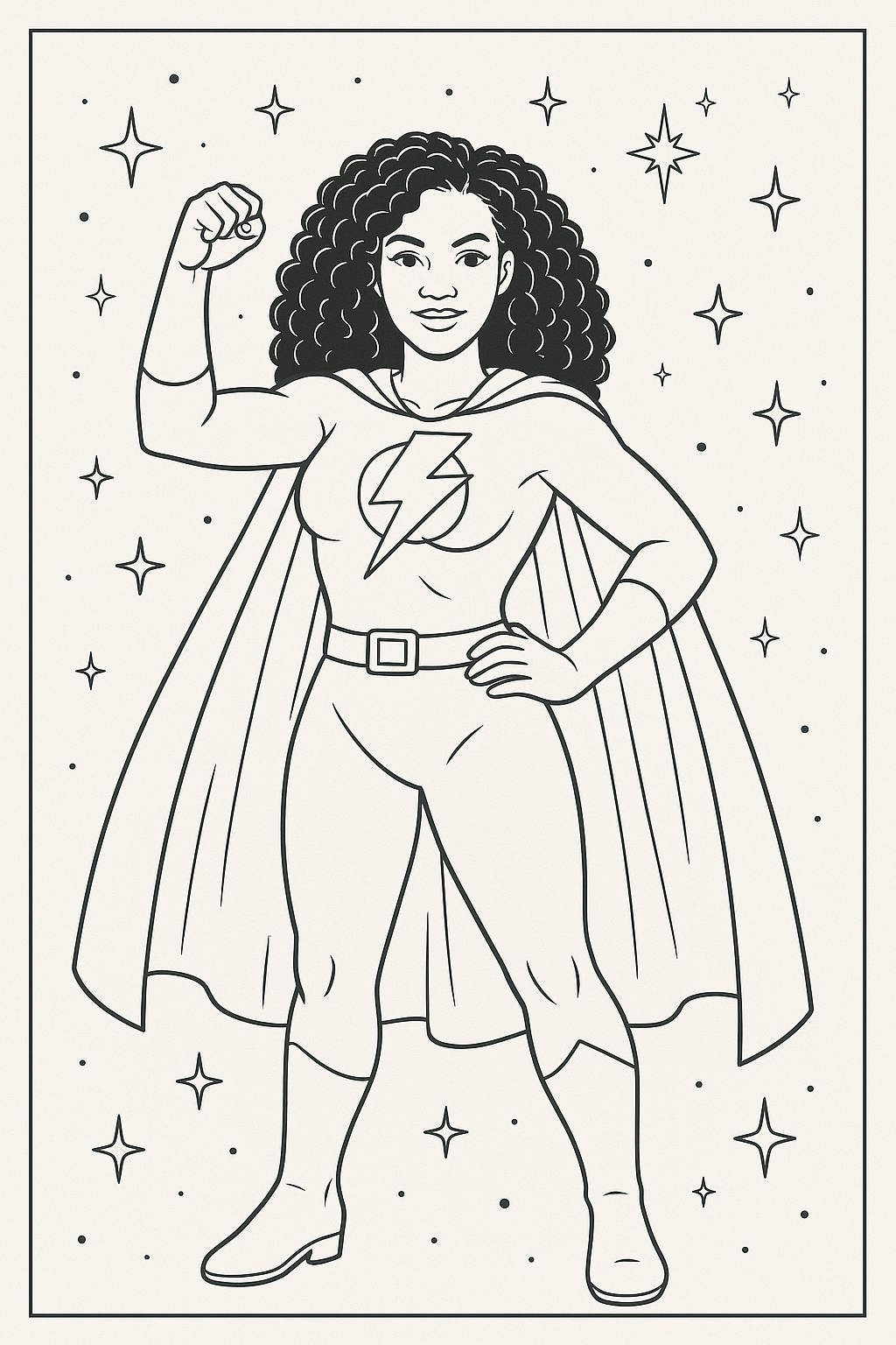 FREE Superheroes Coloring Pages