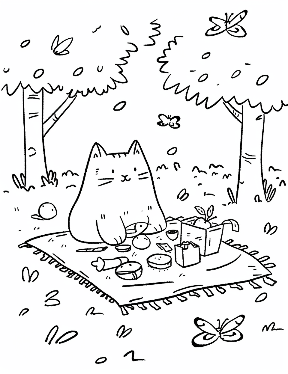 FREE Simple Coloring Pages