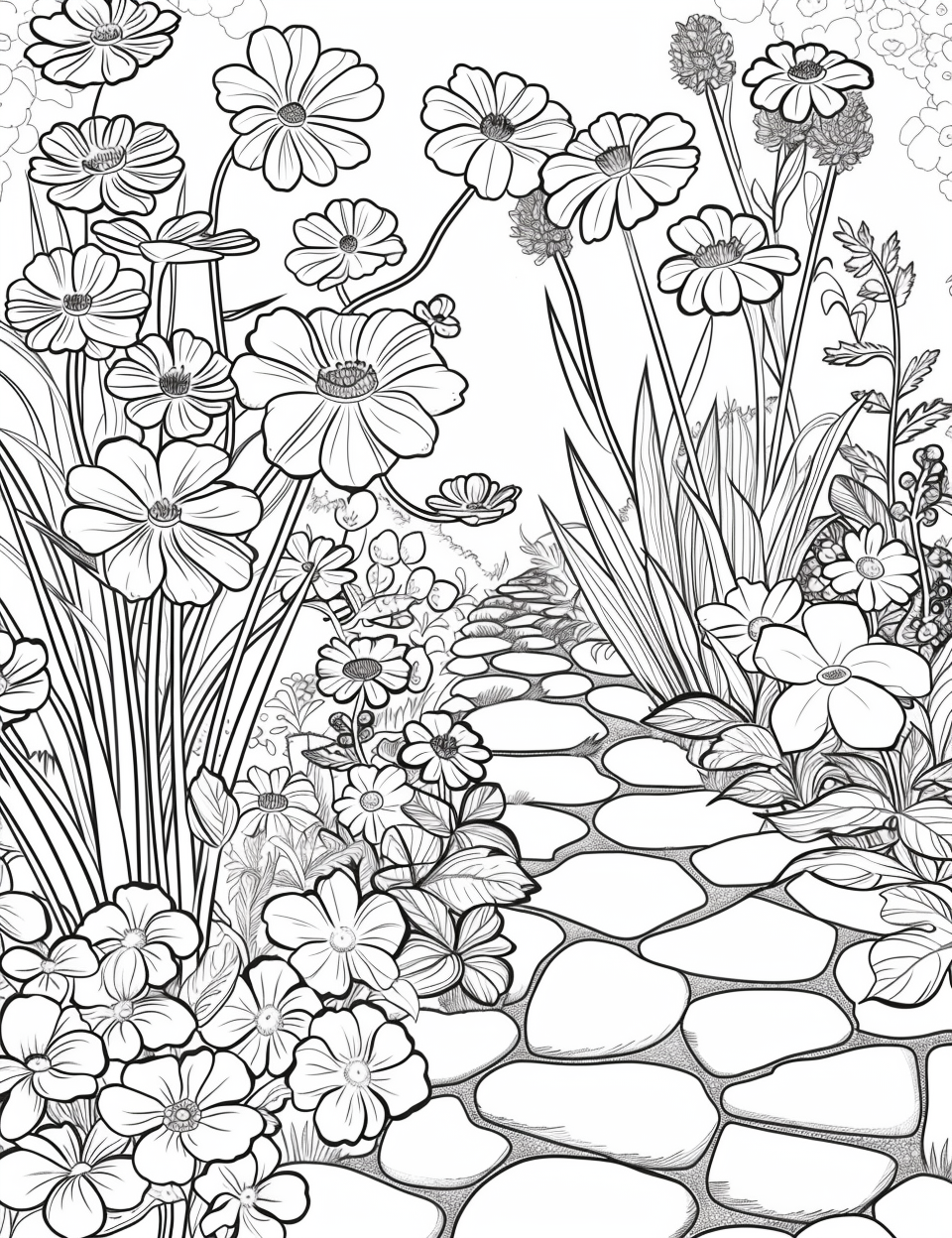 FREE Landscape Coloring Pages