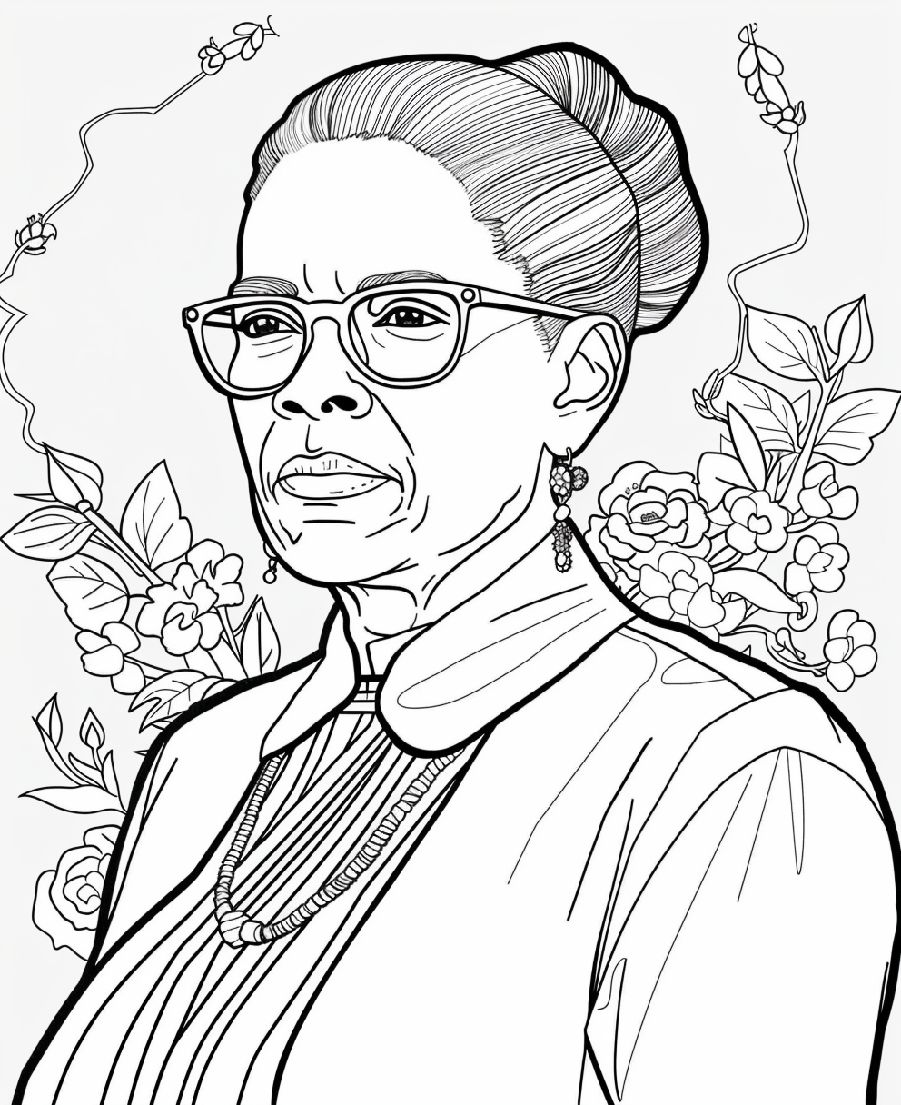Free Afrocentric Coloring Pages