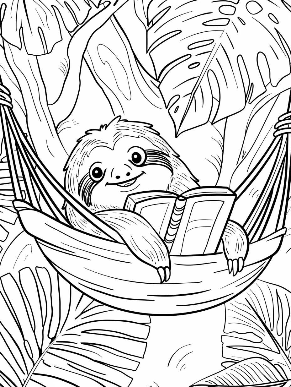 FREE Simple Coloring Pages