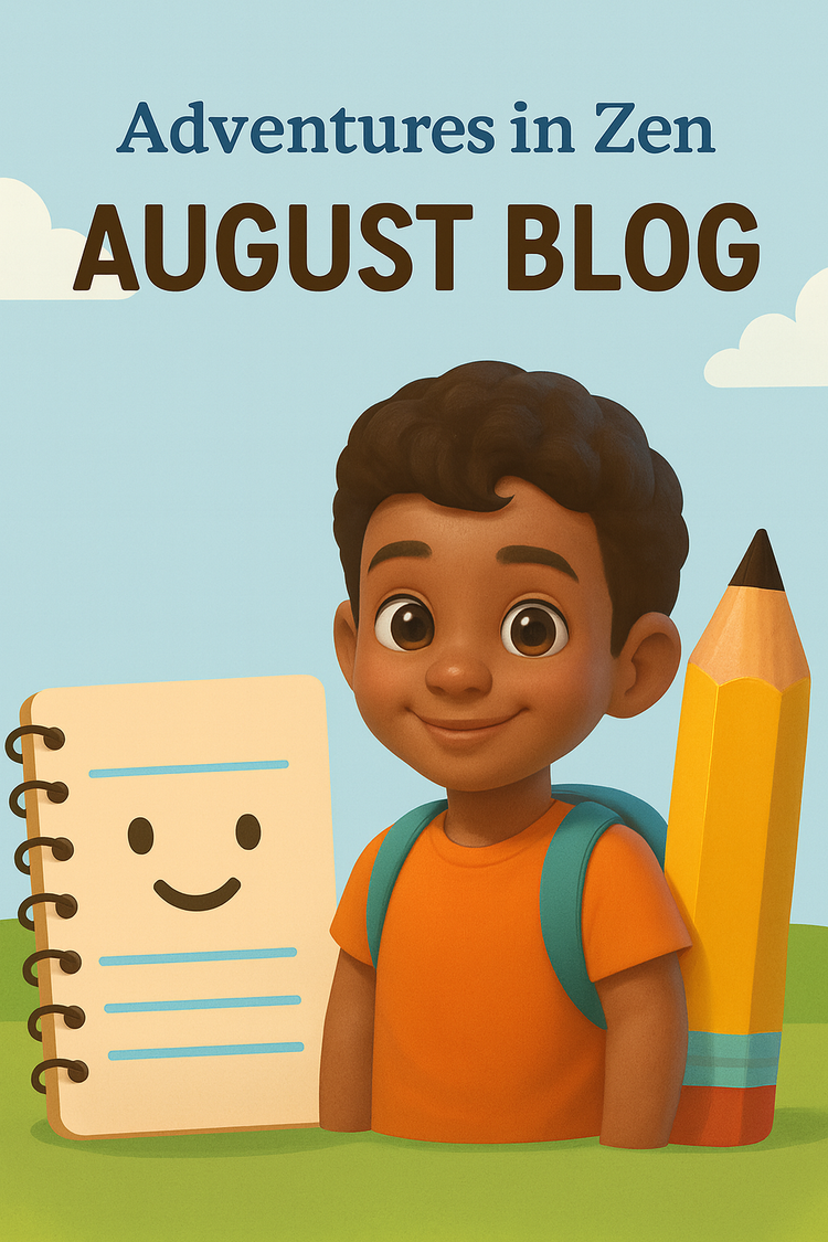 Adventures in Zen Books Newsletter - August 2025