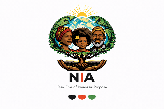 🕯️ Day Five of Kwanzaa: Nia (Purpose)
