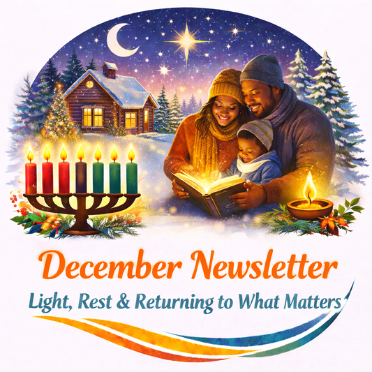 ❄️ December 2025: Light, Rest, and Returning to What Matters