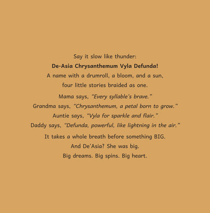 De'Asia's A Seat at the Table