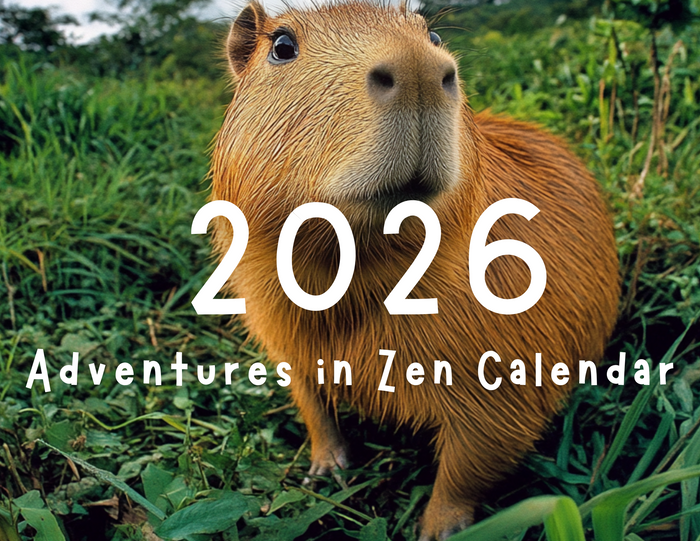 2026 Adventures In Zen Calendar- Wild Wisdom Edition