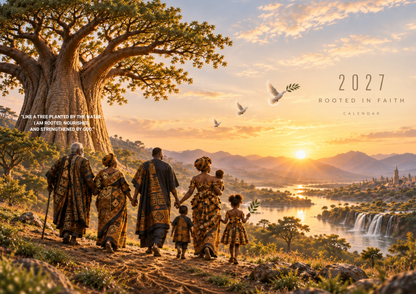 2027 Rooted in Faith Calendar: A Year of Scripture, Heritage & Hope