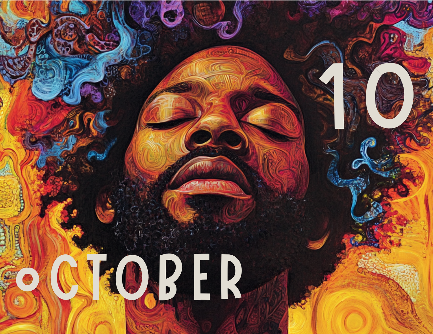 2026  Adventures In Zen Calendar- The Art of Black Radiance Edition