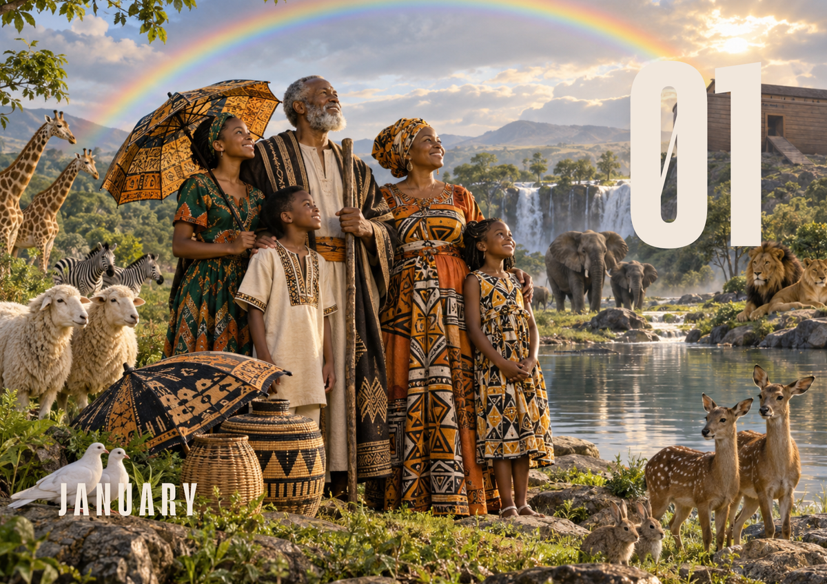 2027 Rooted in Faith Calendar: A Year of Scripture, Heritage & Hope