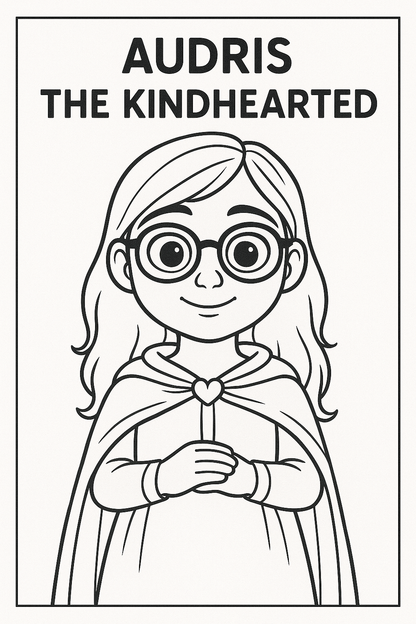 FREE Audris the Kindhearted Coloring Pages
