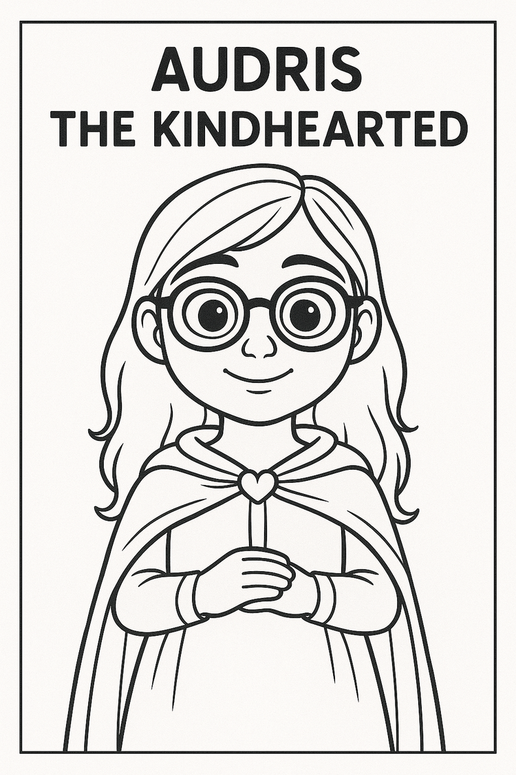 FREE Audris the Kindhearted Coloring Pages