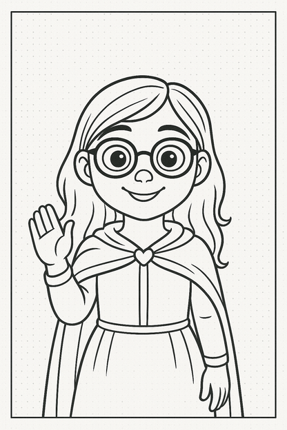 FREE Audris the Kindhearted Coloring Pages