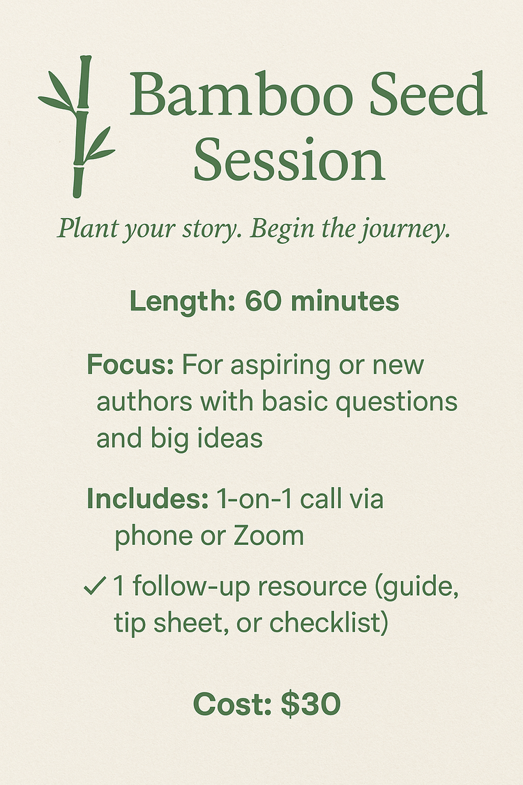 Bamboo Seed Session (1 hour)