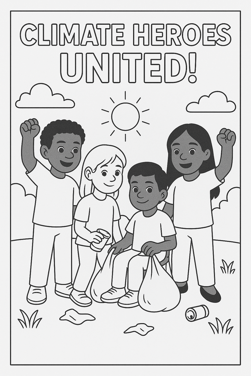 FREE Earth Day Coloring Pages