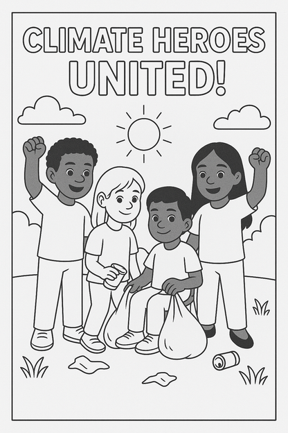 FREE Earth Day Coloring Pages
