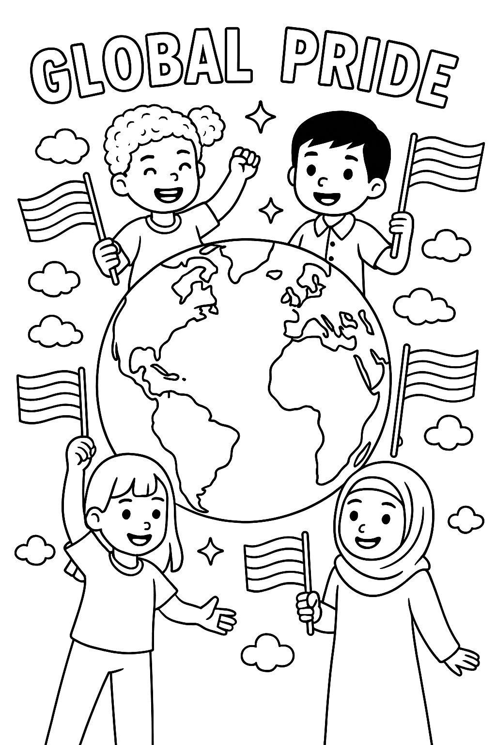 FREE Pride Coloring Pages