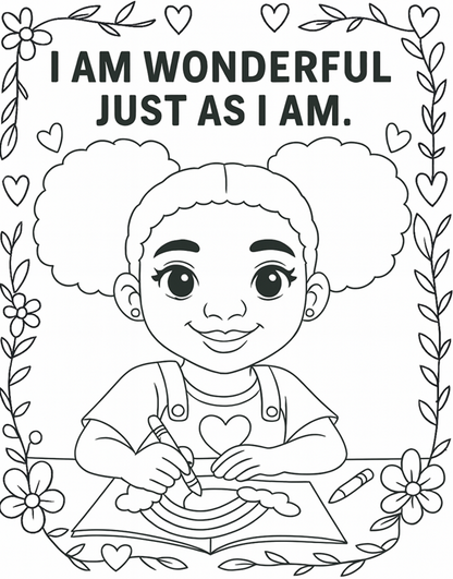 Eco Centric Art Party Coloring Pages