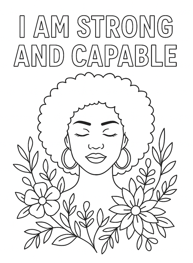 Eco Centric Art Party Coloring Pages