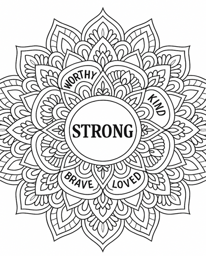 Eco Centric Art Party Coloring Pages