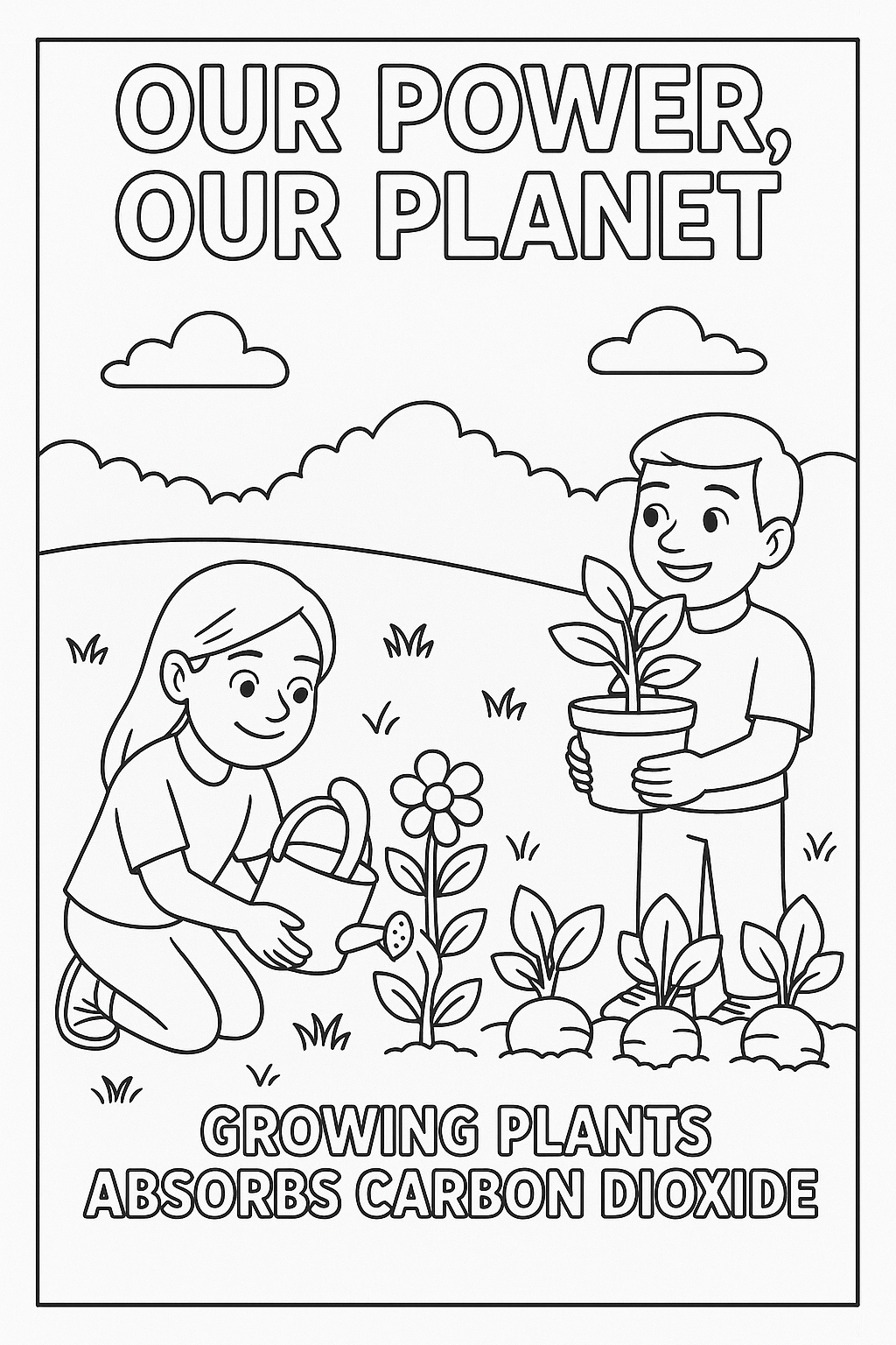 FREE Earth Day Coloring Pages