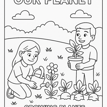 FREE Earth Day Coloring Pages