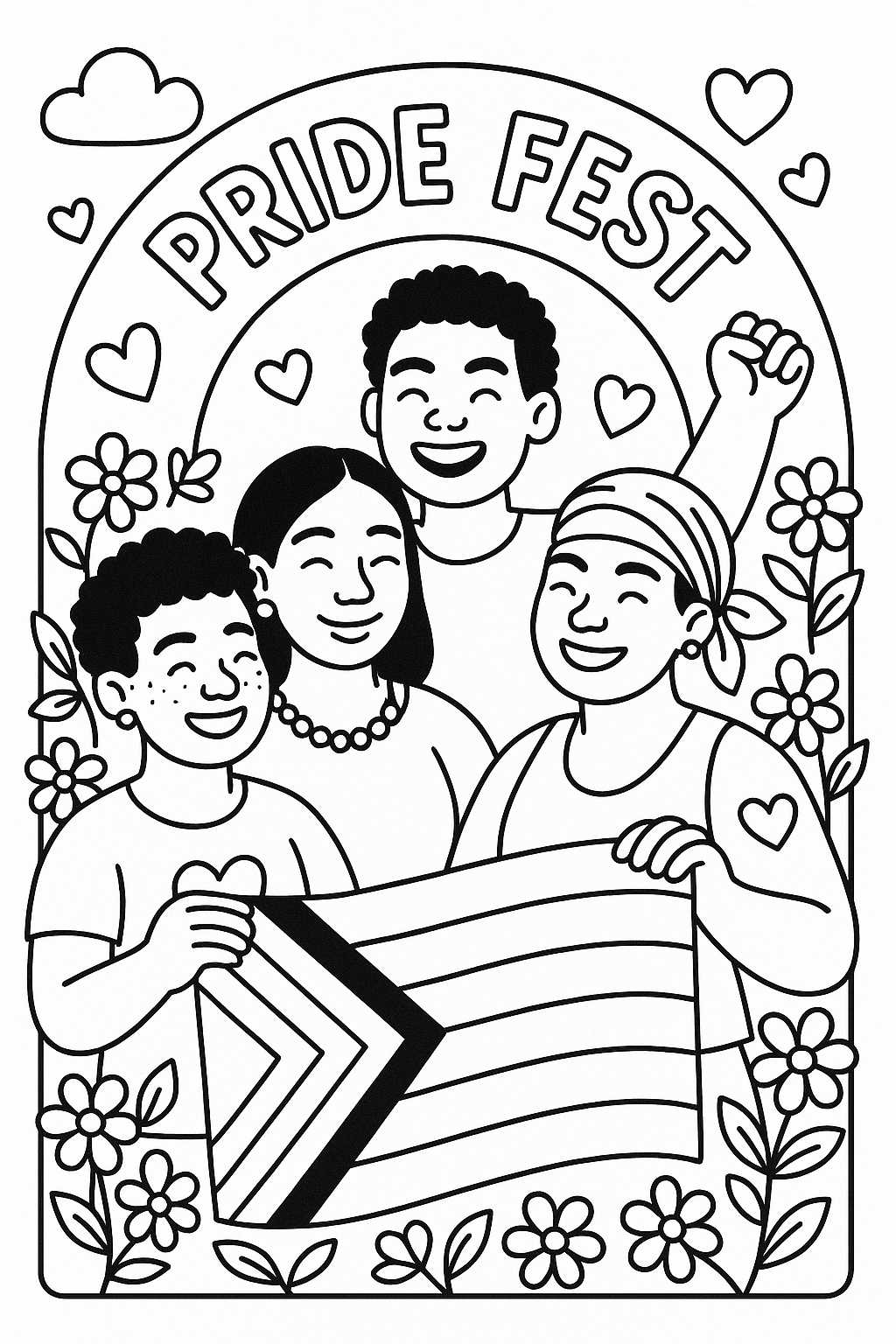 FREE Pride Coloring Pages