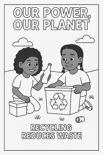FREE Earth Day Coloring Pages