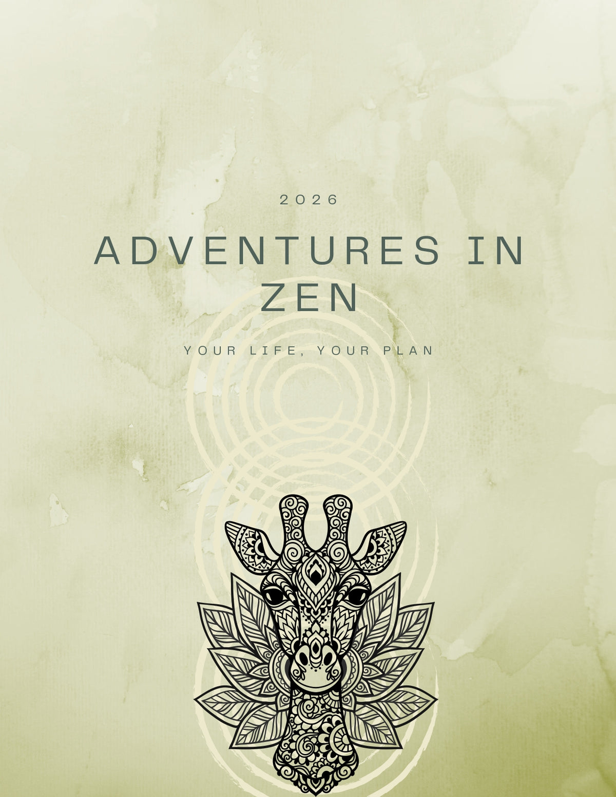 2026 Adventures In Zen Dated Planner