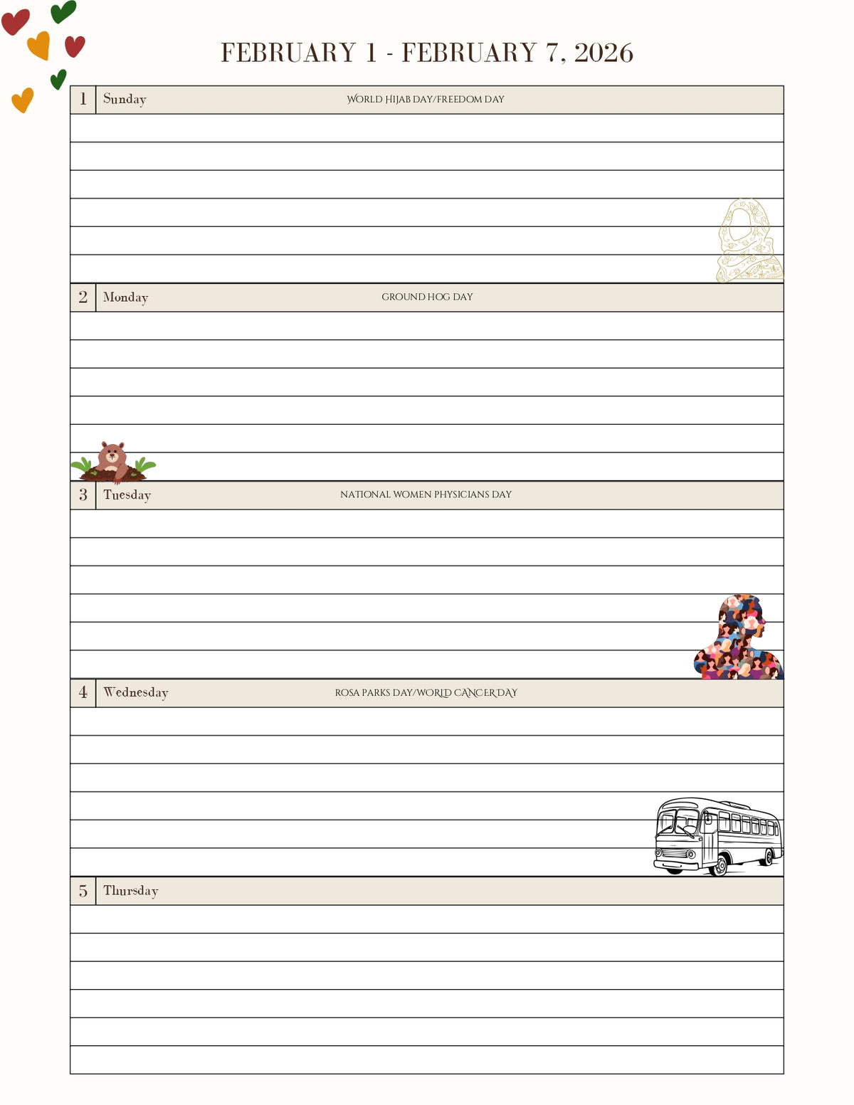 2026 Adventures In Zen Dated Planner