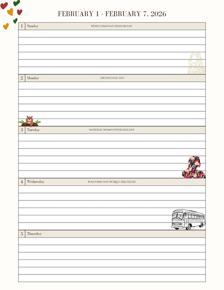 2026 Adventures In Zen Dated Planner