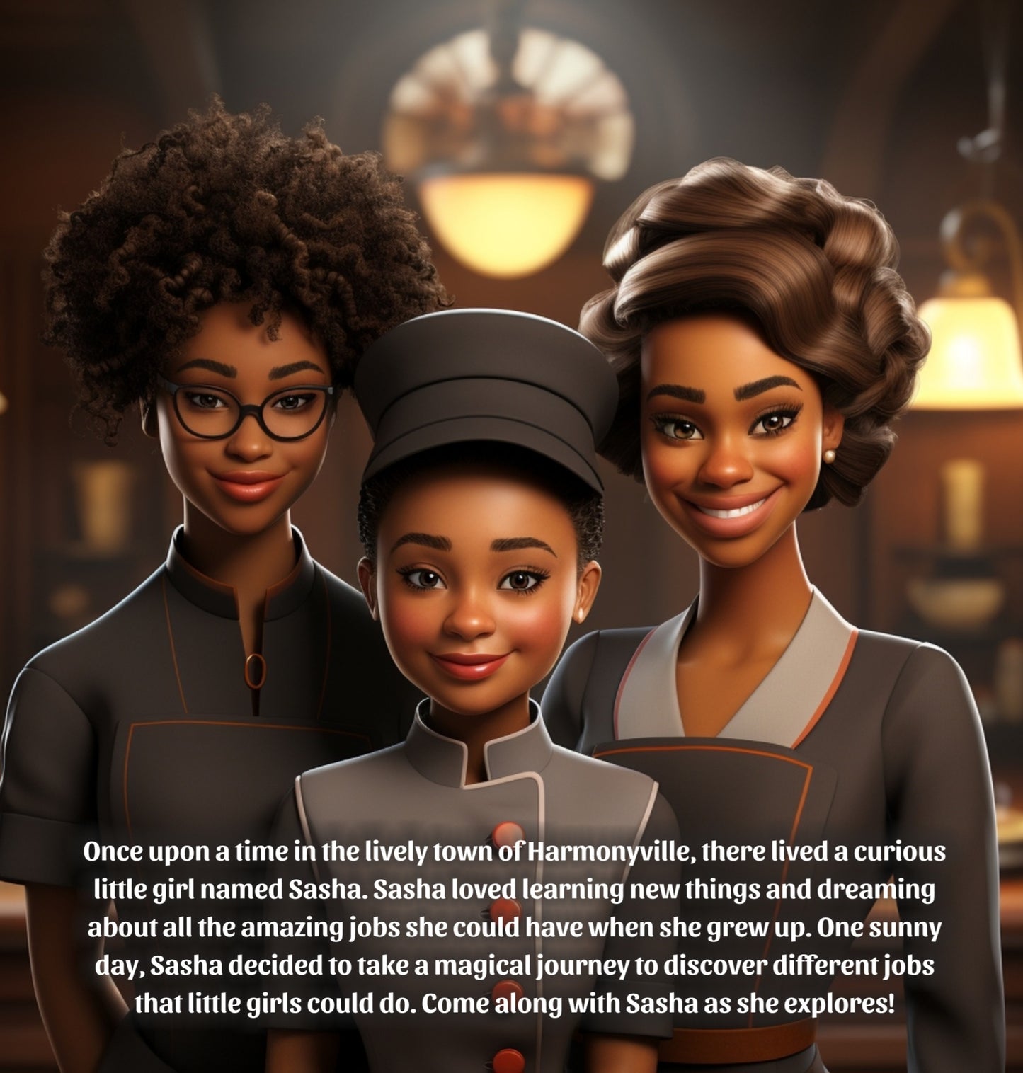 Empower Her Dreams: Sasha's ABCs of Possibilities
