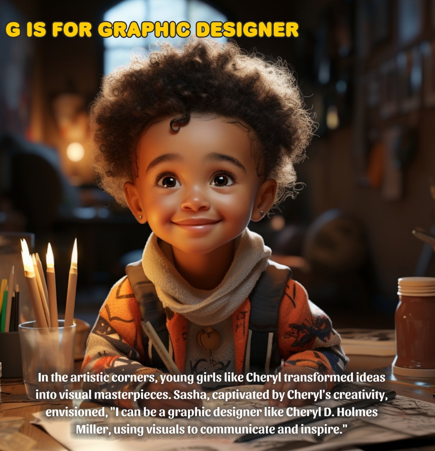 Empower Her Dreams: Sasha's ABCs of Possibilities