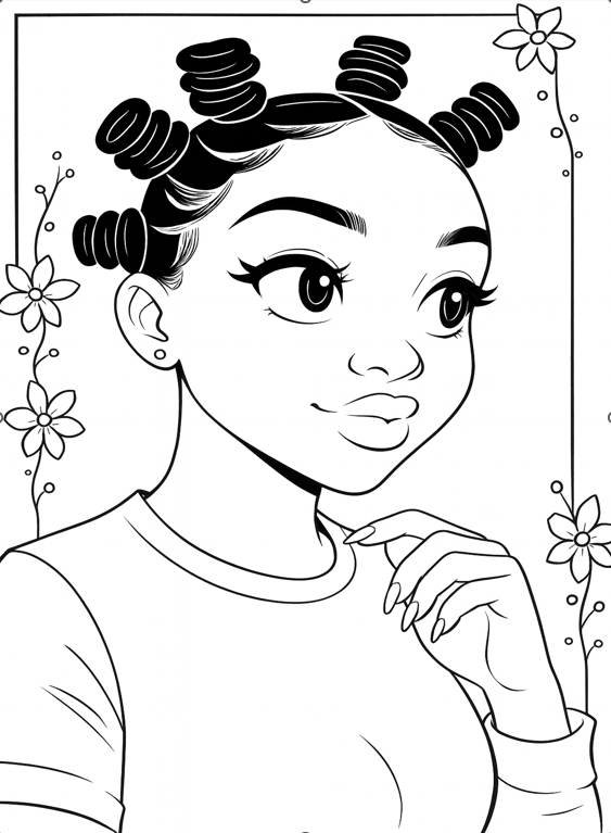 Eco Centric Art Party Coloring Pages