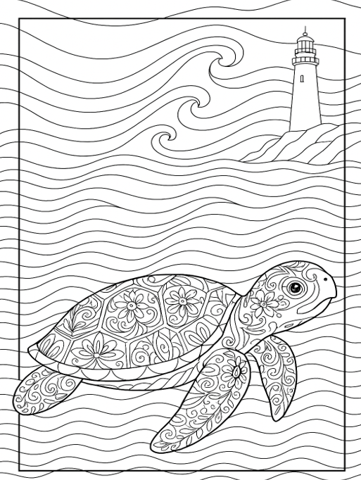 Eco Centric Art Party Coloring Pages
