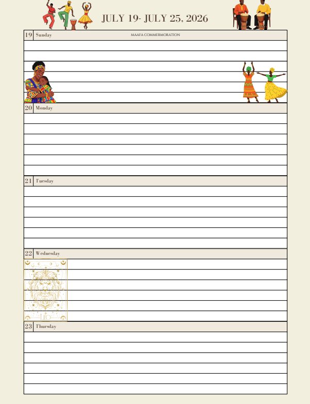 2026 Adventures In Zen Dated Planner
