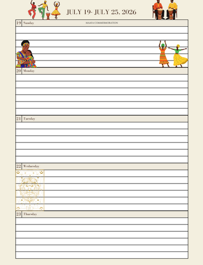 PRE-ORDER: 2026 Adventures In Zen Dated Planner