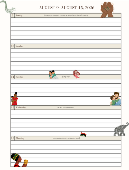 PRE-ORDER: 2026 Adventures In Zen Dated Planner