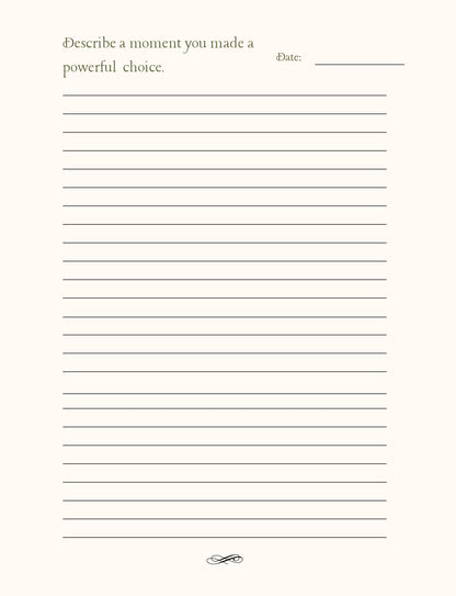 The Art of Freedom:  Journal for Cultivating Your Voice, Power, and Peace