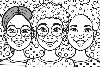 FREE Simple Coloring Pages