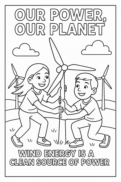 FREE Earth Day Coloring Pages