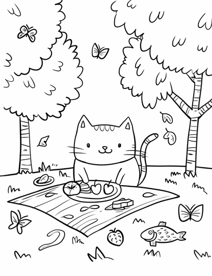 FREE Simple Coloring Pages