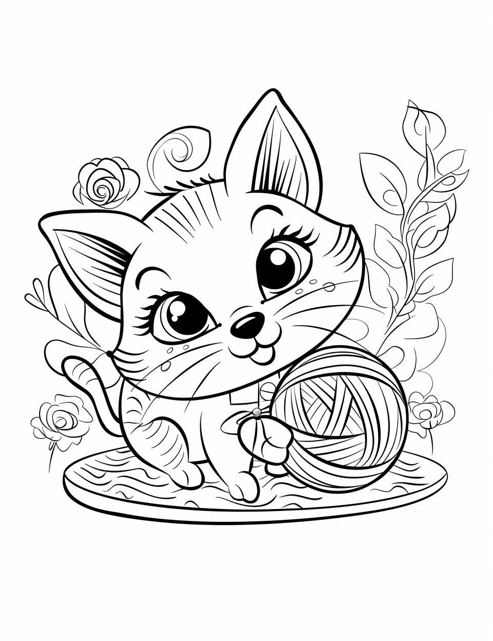 FREE Simple Coloring Pages