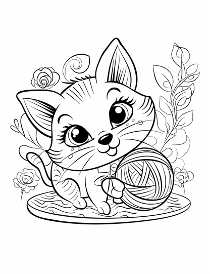 FREE Simple Coloring Pages