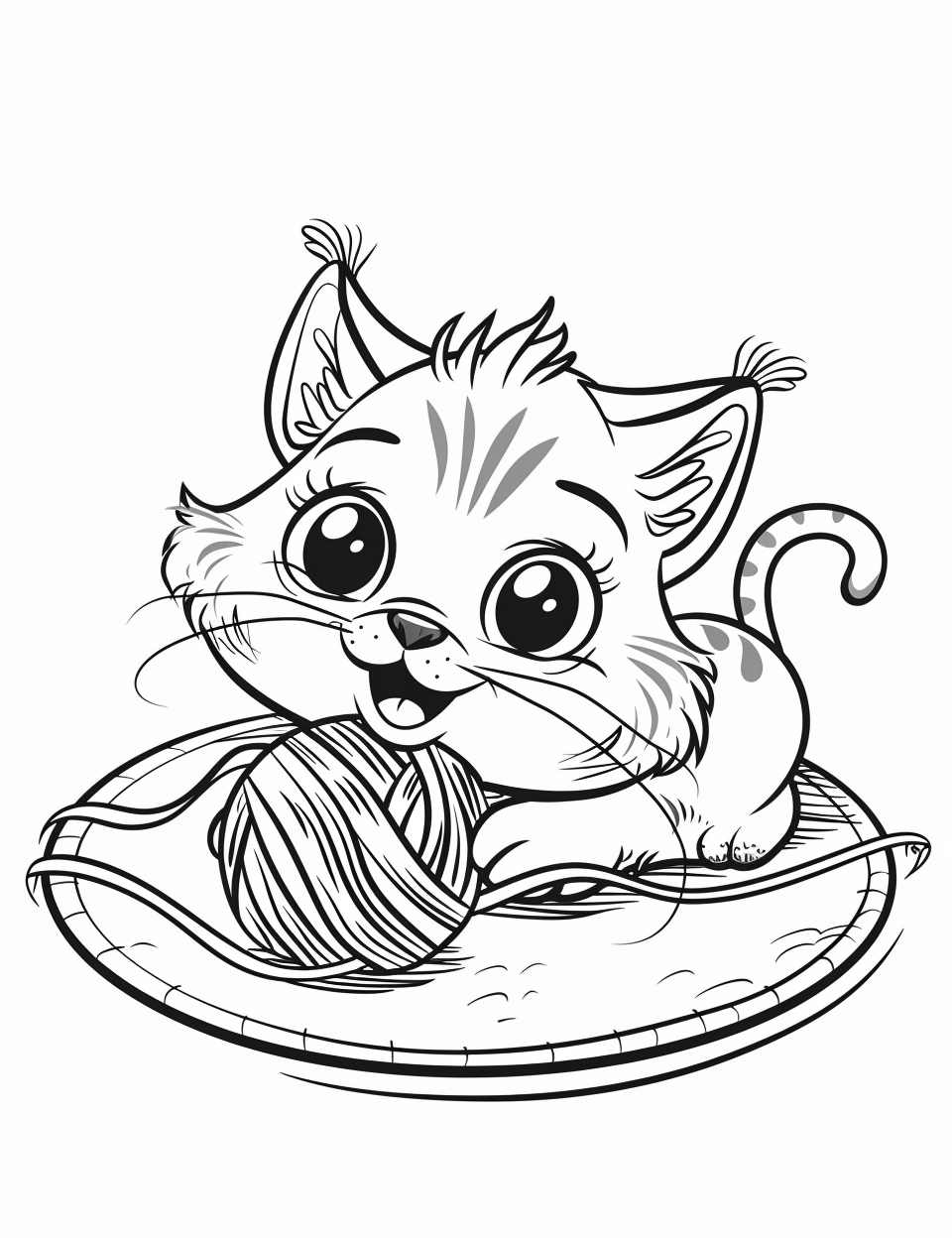 FREE Simple Coloring Pages
