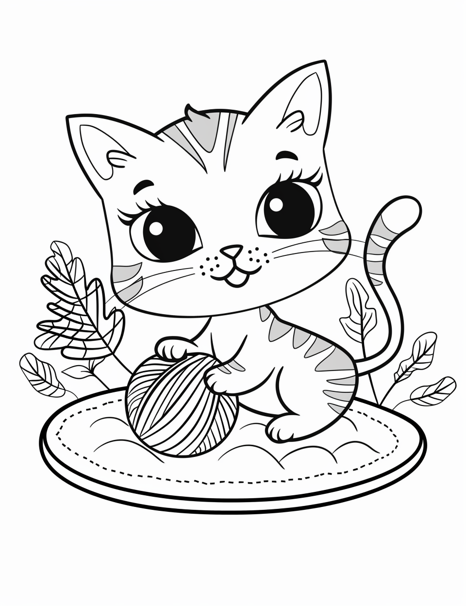 FREE Simple Coloring Pages
