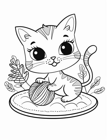 FREE Simple Coloring Pages