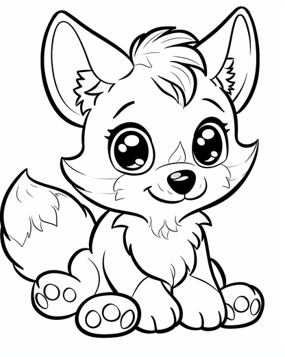 FREE Simple Coloring Pages