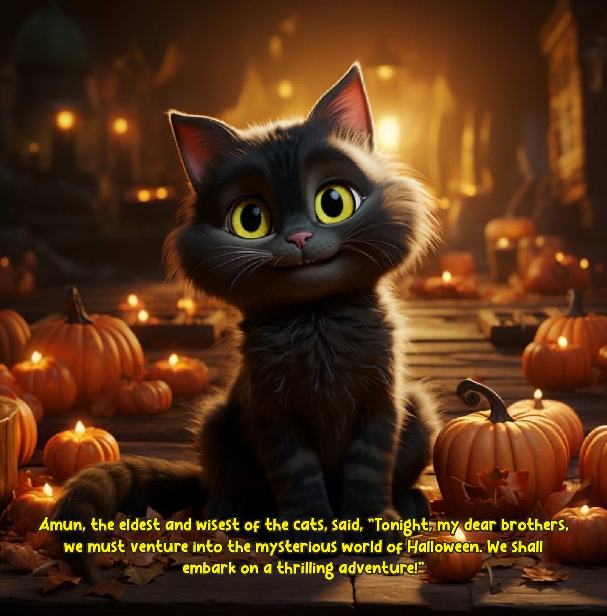 Paws and Pumpkins: A Halloween Tale